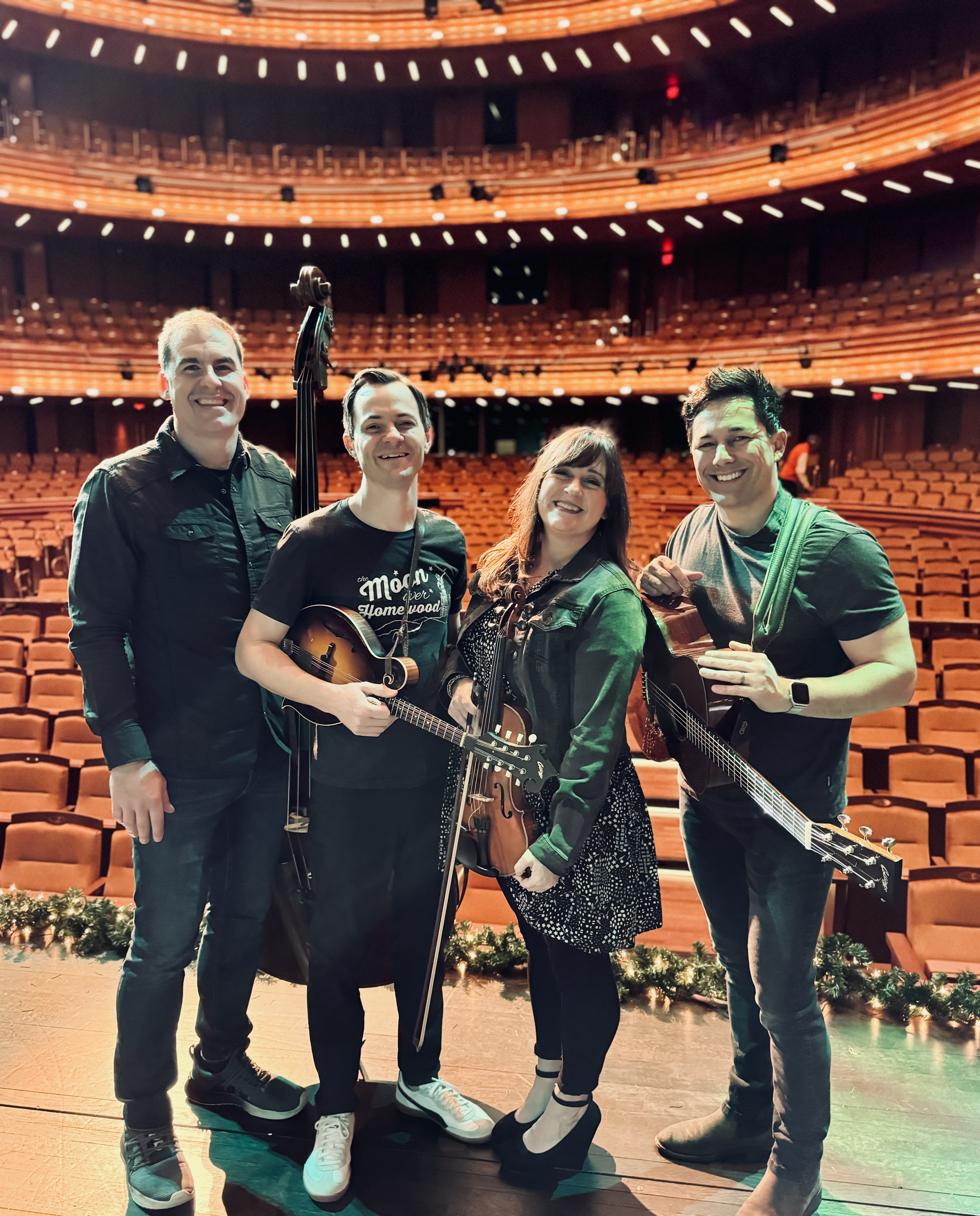 Act of Congress on stage at a concert hall